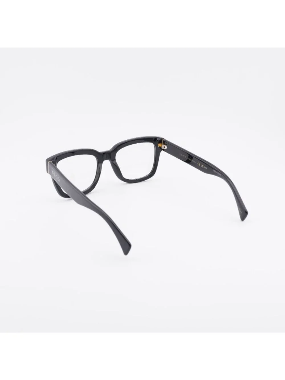 Gucci GG1138S 001 Sunglasses Black Square Frame, Clear to grey Photochromic Lens